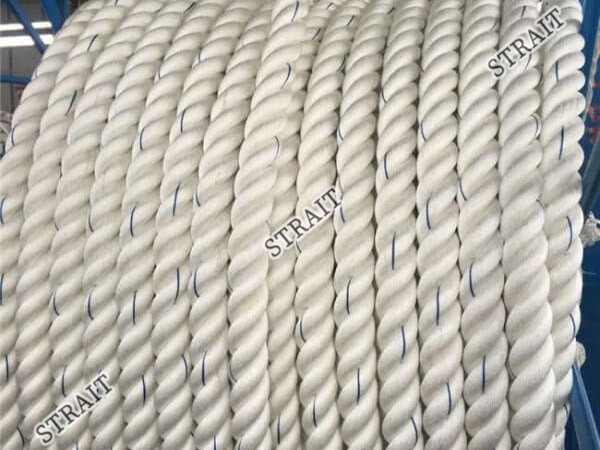 High-Performance Sinking Nylon (Polyester) Rope-3strands white (2)